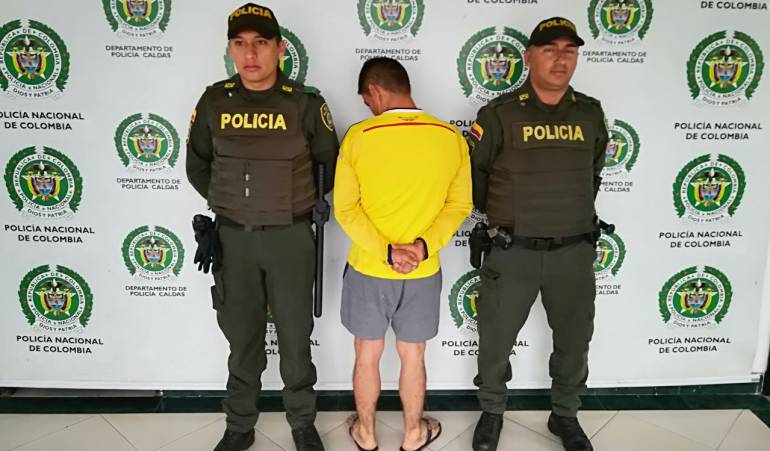 Hombre capturado en flagrancia en Chinchiná y acusado de cometer actos sexuales contra una menor