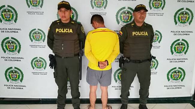 Hombre capturado en flagrancia en Chinchiná y acusado de cometer actos sexuales contra una menor