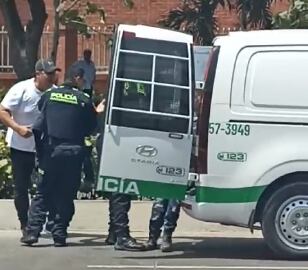 Momentos en los que era frustrado el ‘taquillazo’. Foto: tomada de redes sociales.