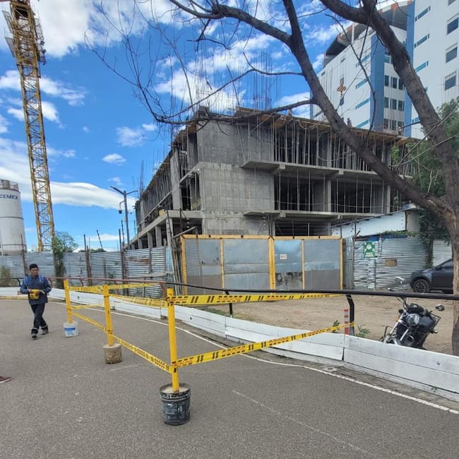 Cierran parcialmente pista de patinaje por riesgo de hundimiento en Cúcuta. / Foto: Alcaldía.