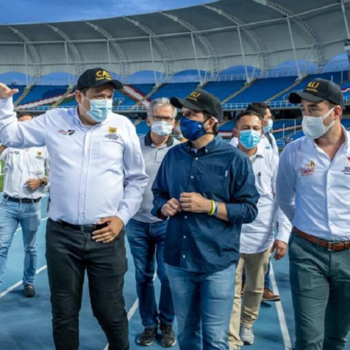 Maravillado con el Pascual Guerrero el Ministro del Deporte