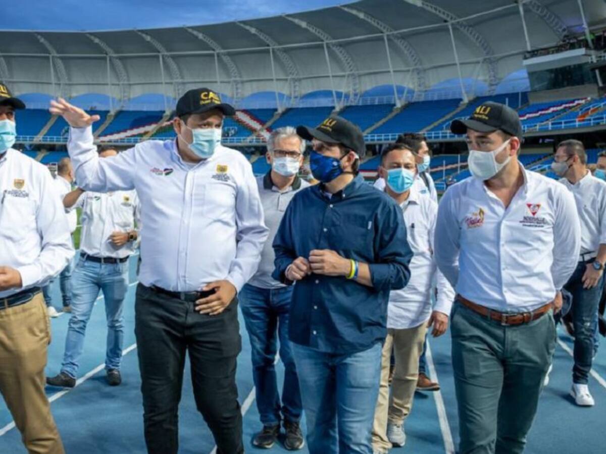 Maravillado con el Pascual Guerrero el Ministro del Deporte