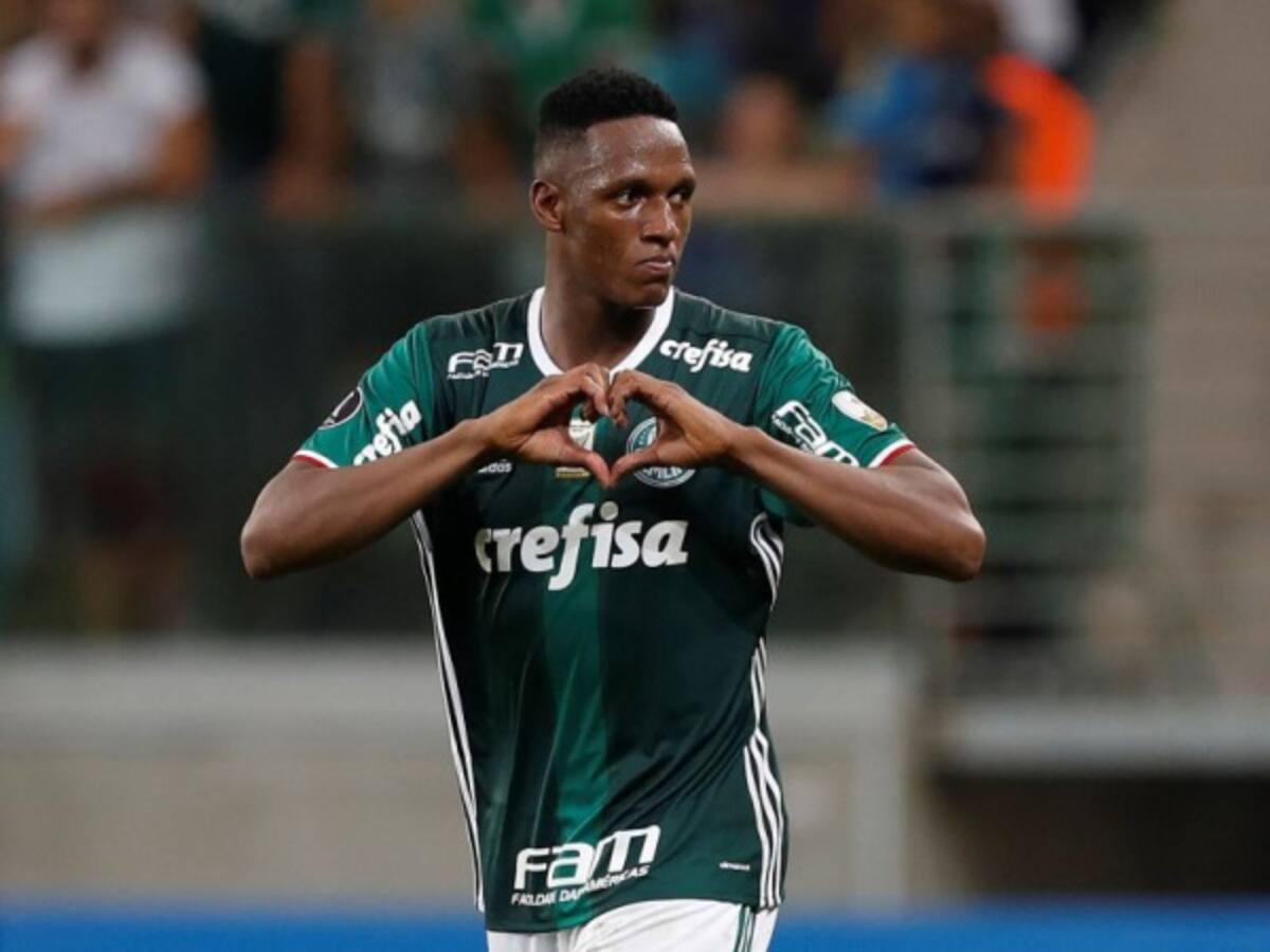 Yerry Mina retornó a los entrenamientos del Palmeiras