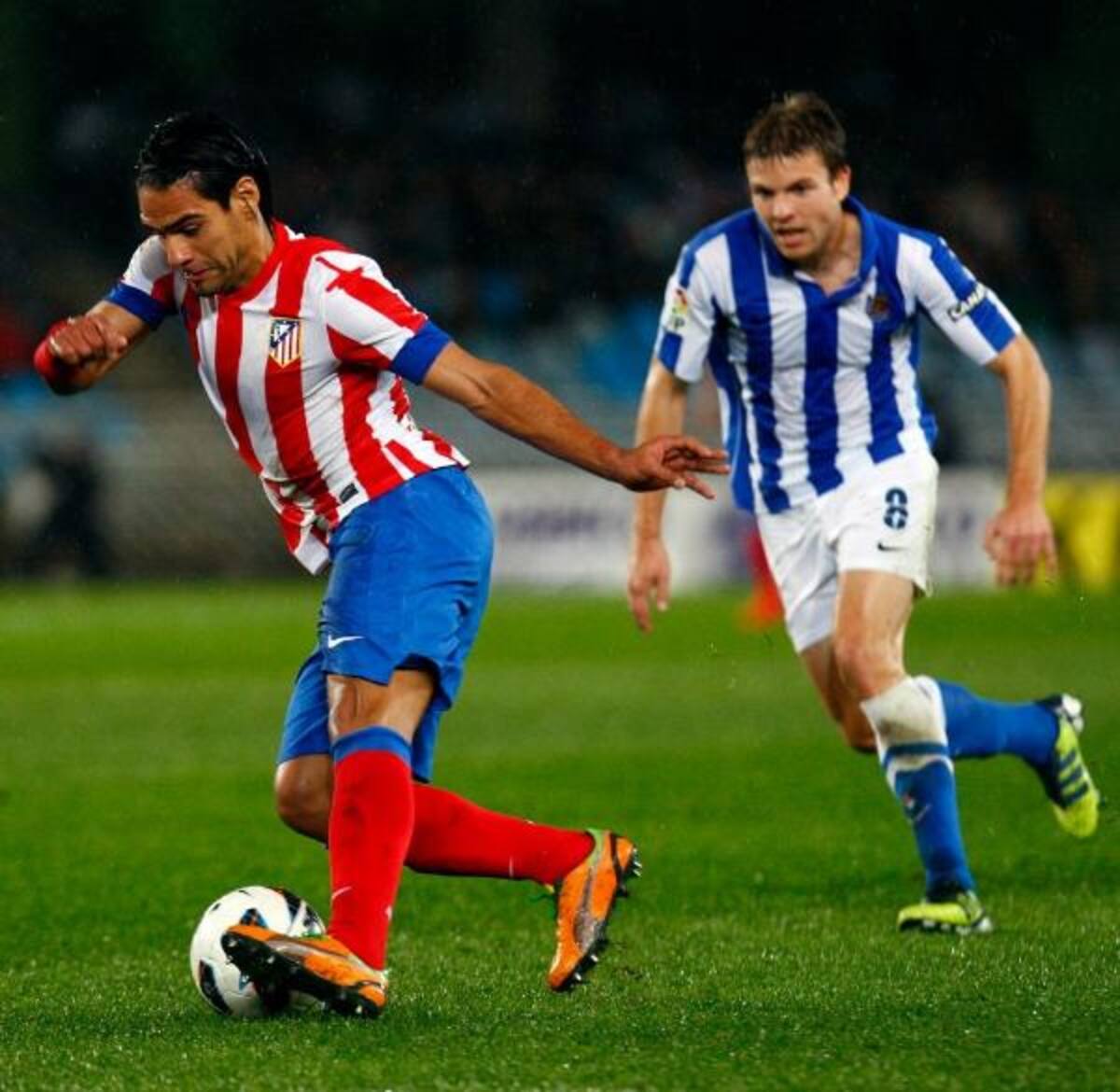 Falcao García, figura de principio a fin ante Real Sociedad