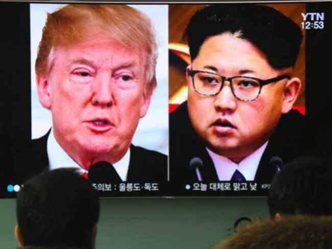 Donald Trump y Kim Jong Un 