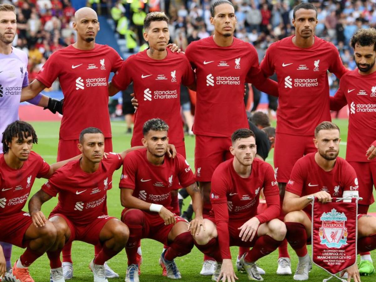 Luis Díaz, campeón de la Community Shield con el Liverpool