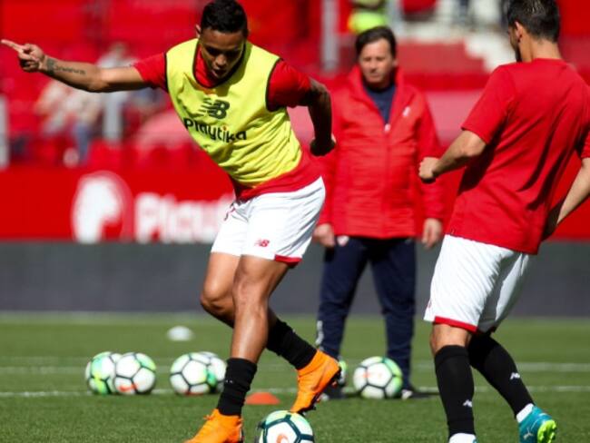 Muriel se retiró con molestias del entrenamiento del Sevilla