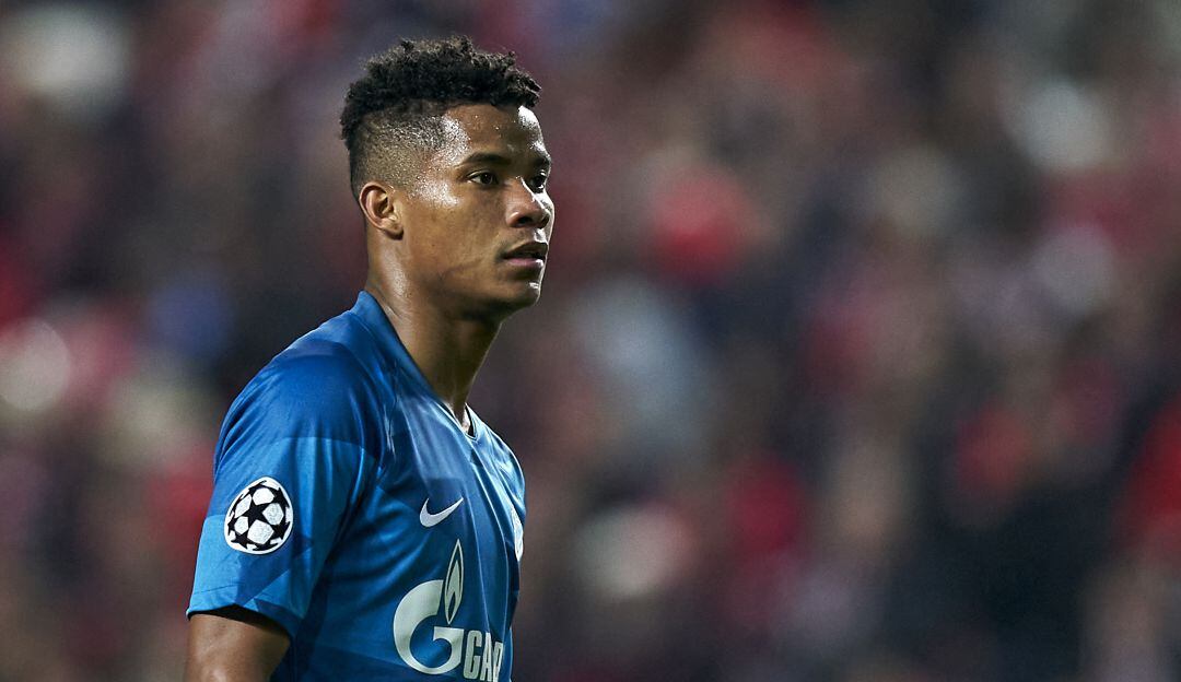 Wilmar Barrios con la camiseta del Zenit.