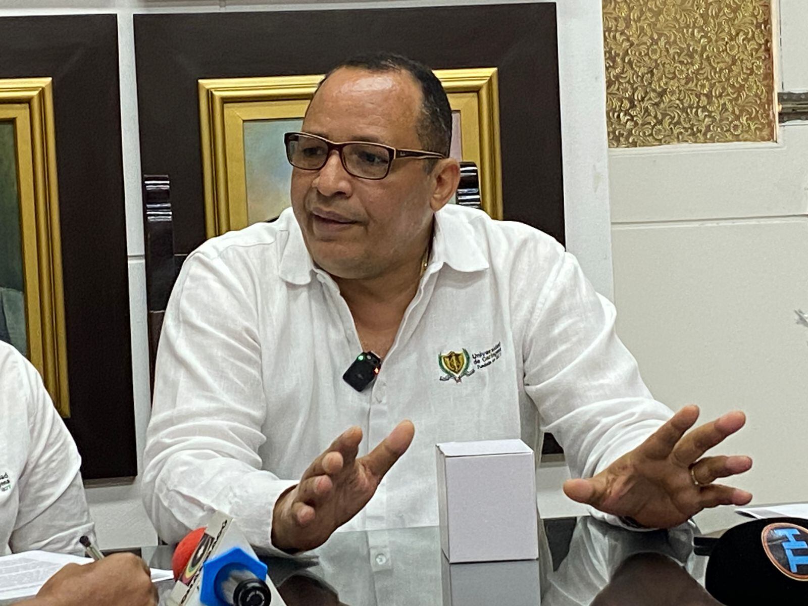 William Malkún, rector de la Universidad de Cartagena