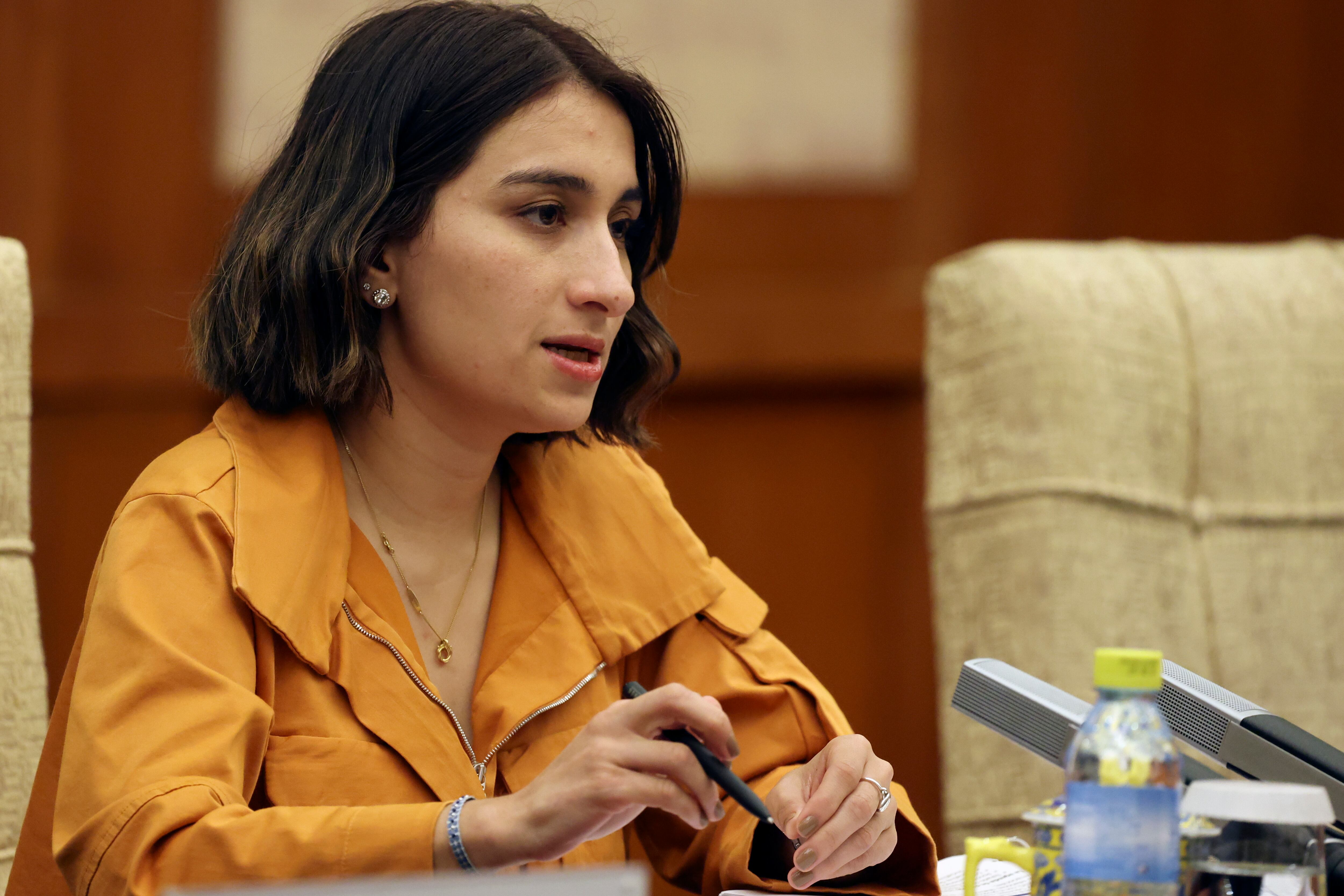 Canciller Laura Sarabia. Foto: Cancillería