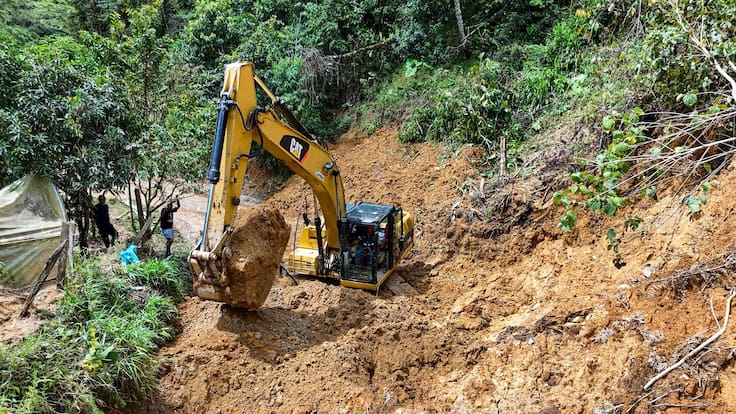 Intervención a la vía Neiva–San Vicente del Caguán solo tiene un 23% de avance tras 3 años de trabajo