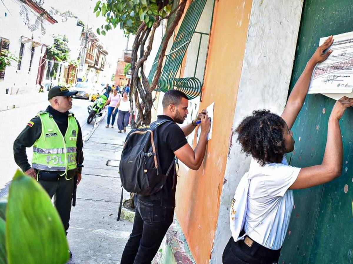 Seis obras suspendidas por no contar con licencias en Getsemaní