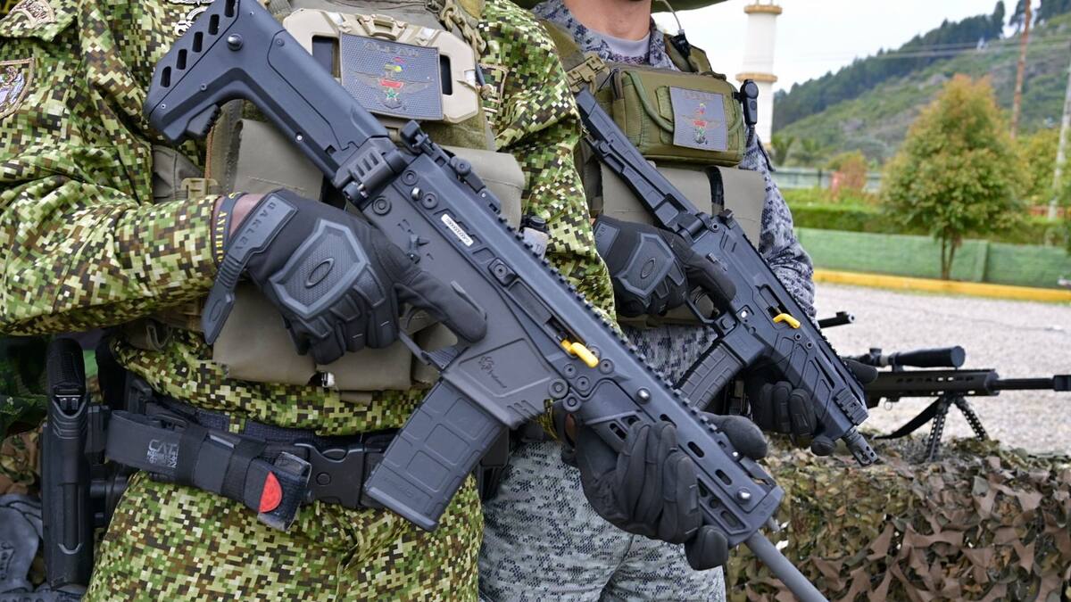 Colombia le dice adiós al fusil Galil: su reemplazo será fabricado en el país