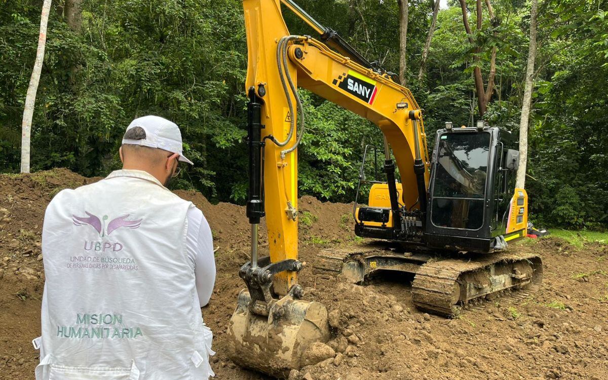 UBPD recupera cuerpo en San José de Apartadó que pertenecería a un hombre desaparecido hace 28 años. Foto: UBPD