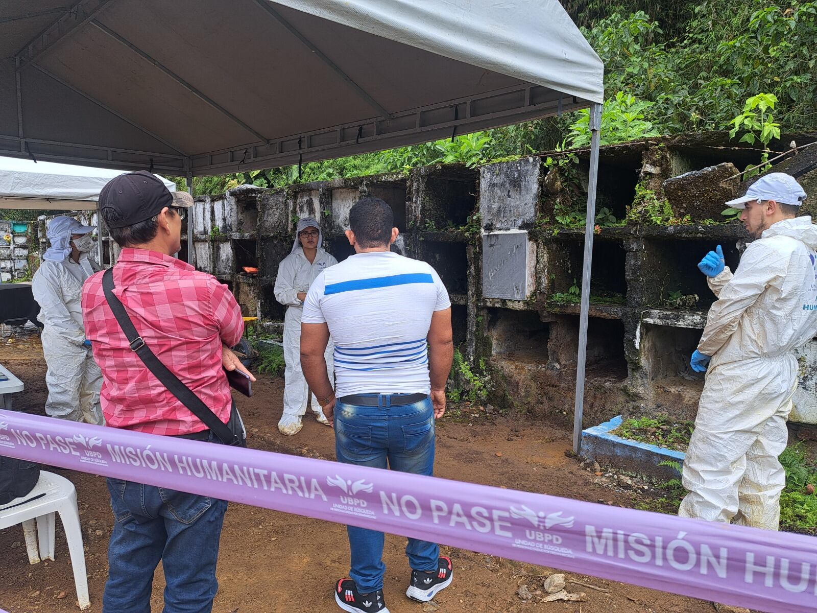 Proceso de búsqueda de dos cuerpos dados por desaparecidos