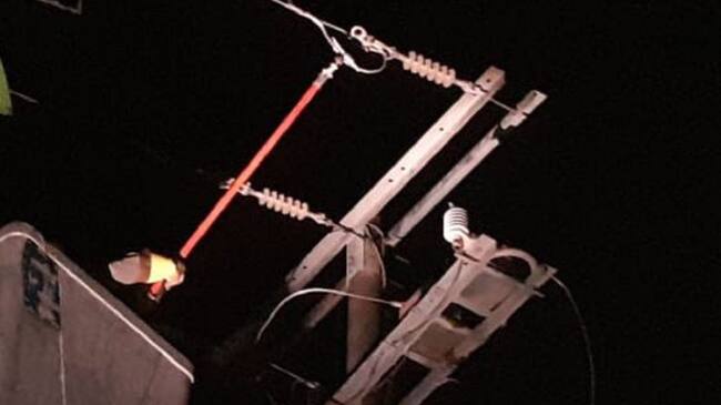 La compañía aseguró que contó con el apoyo de la Policía porque el equipo técnico fue agredido por la comunidad