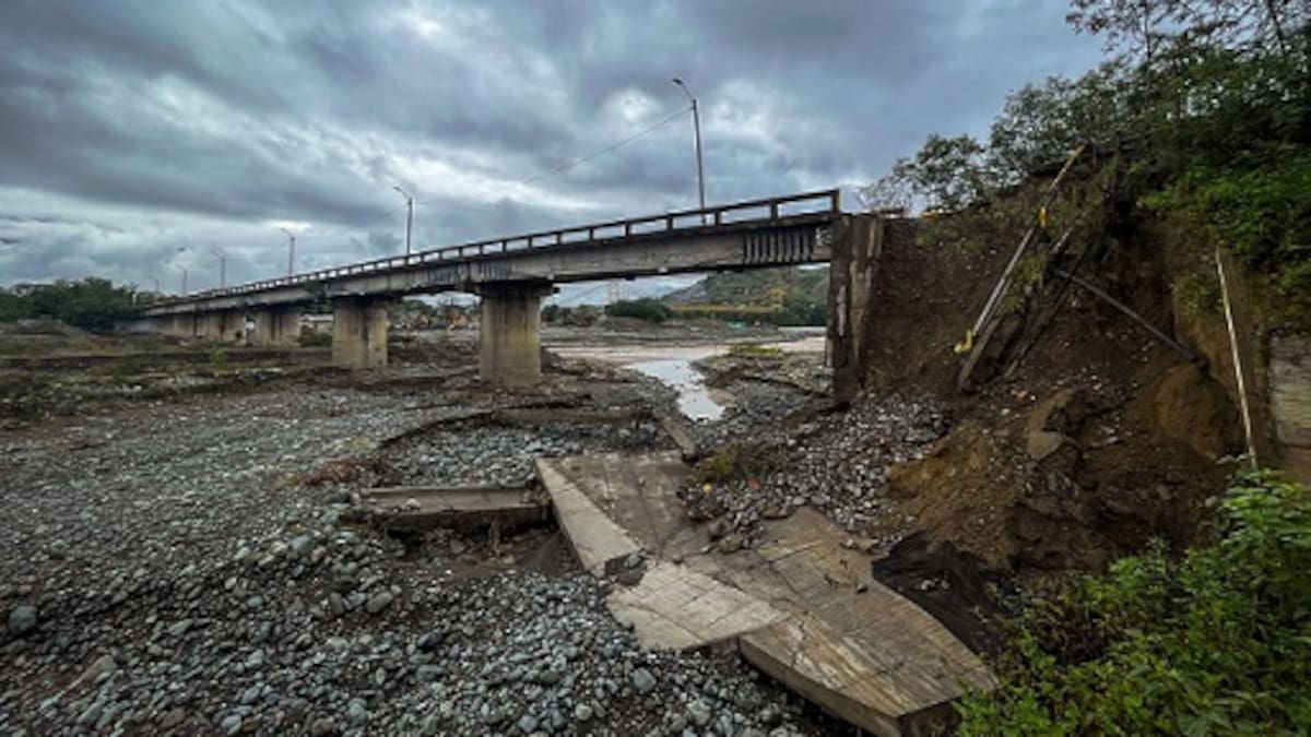 Así funciona el paso provisional habilitado en Santa Fe de Antioquia