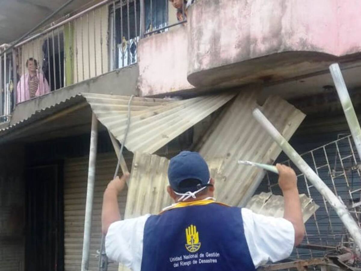 Gestión del Riesgo atendió emergencias por lluvias en Cartagena