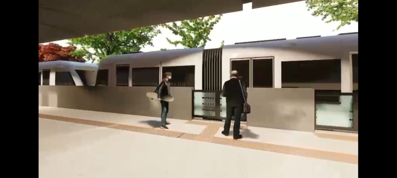 Proyecto de movilidad sostenible en el Valle del Cauca, Tren de Cercanías