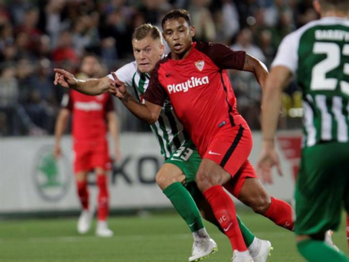 Sevilla, con Muriel, accedió a la ronda previa de la Liga de Europa