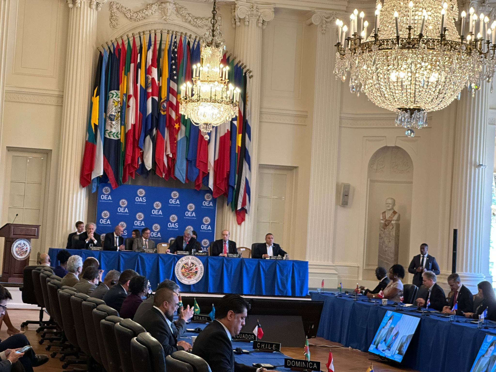 OEA - Foto: Caracol Radio/Diana Castrillón