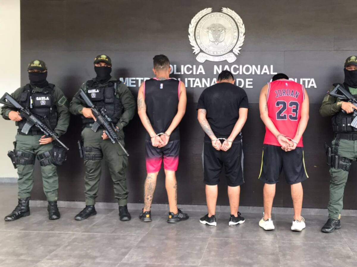 Capturan presuntos responsables de quema de taxis en Cúcuta