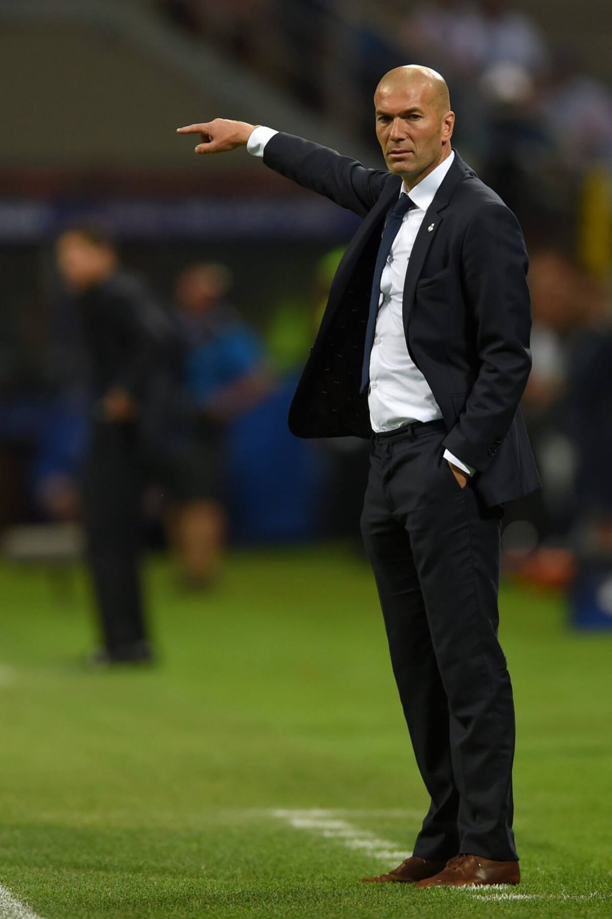 Zinedine Zidane, entrenador del Real Madrid