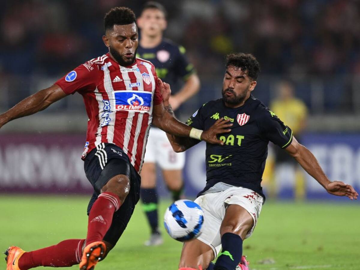 Junior, goleado por Unión en Barranquilla y eliminado de la Sudamericana
