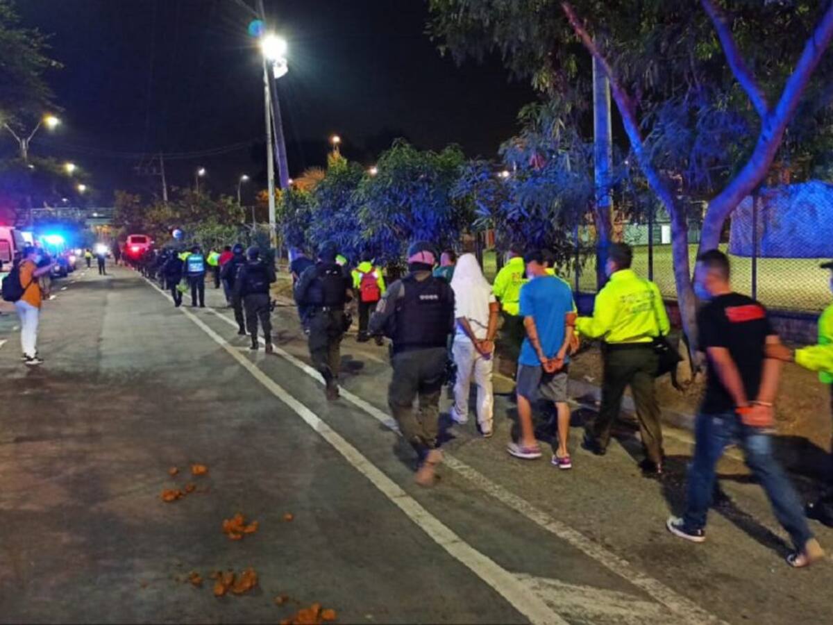 Un profesor entre las 30 capturas de microtráficantes en nororiente de Cali