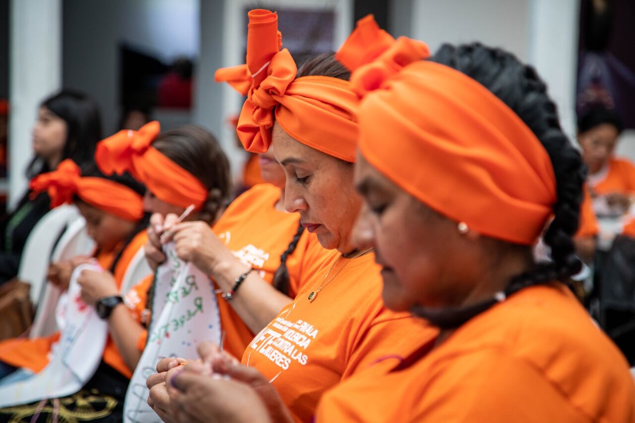 Red de defensoras de derechos humanos en Nariño