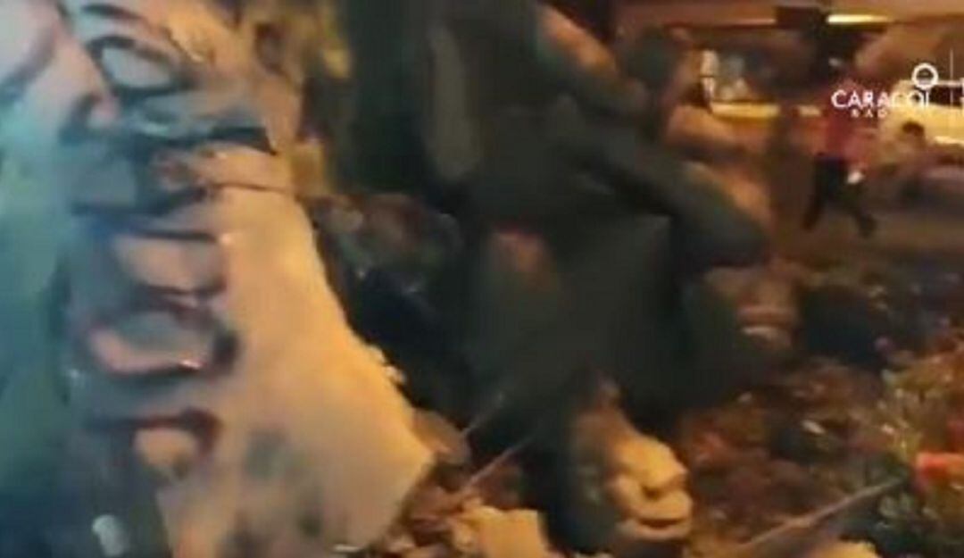 Derriban emblemático monumento en Neiva