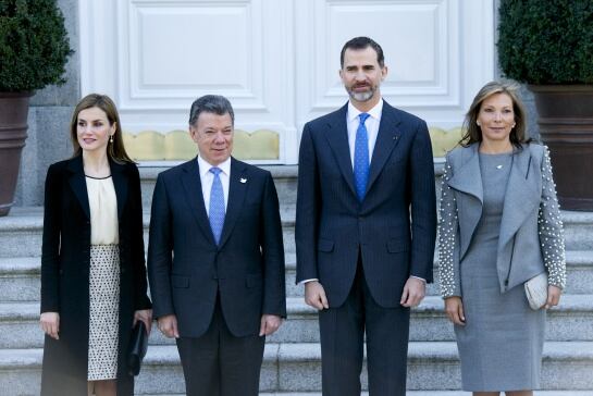 Visita a los Reyes de España