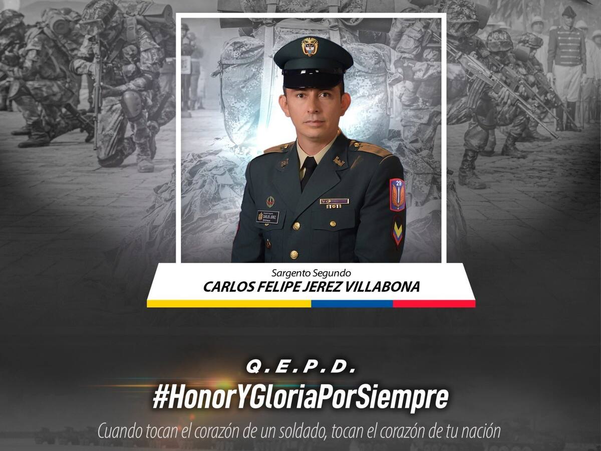 Militar asesinado en Chocó, era Santandereano