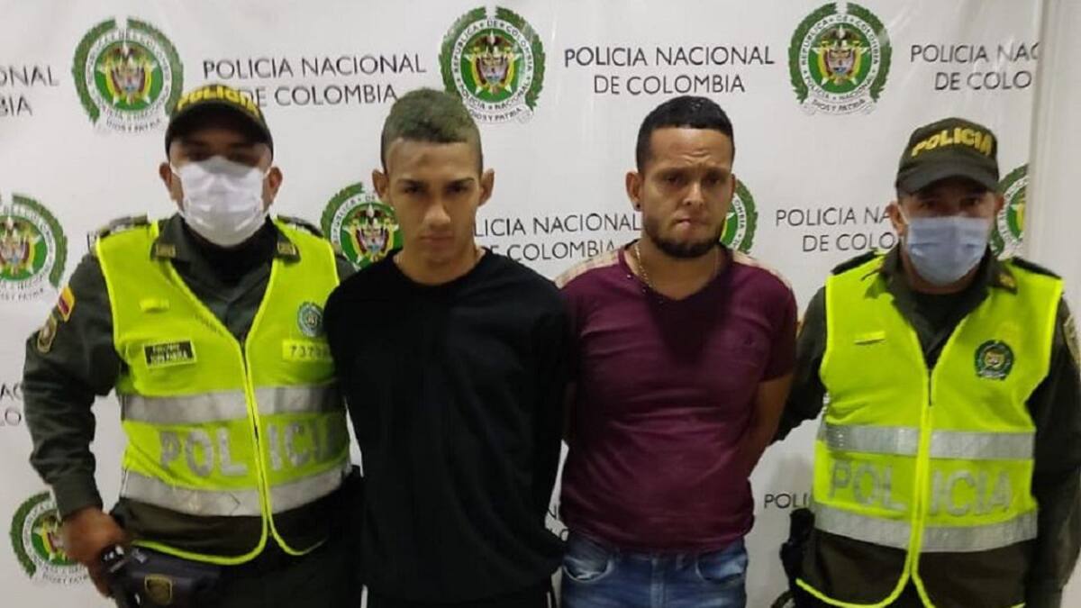 Capturan a tres hombres en medio de procedimiento policial en Malambo