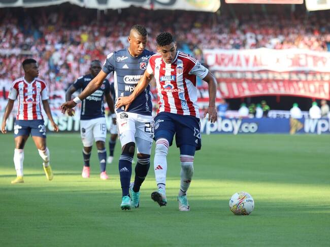 Junior vs. Medellín, partido de ida de la final 2023-II // Colprensa