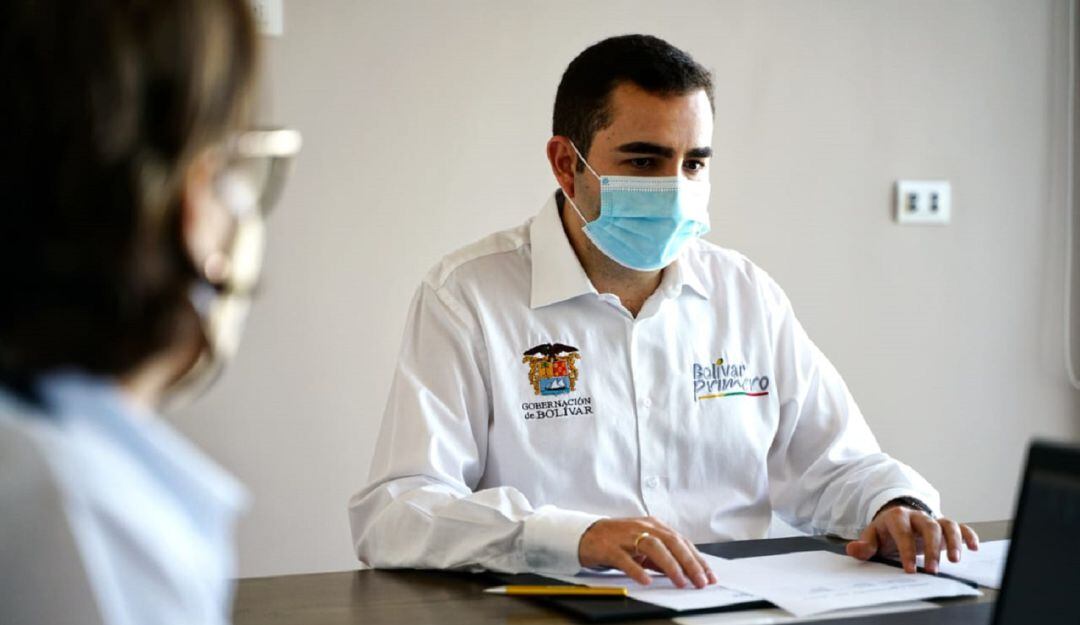 Vicente Blel, gobernador de Bolívar