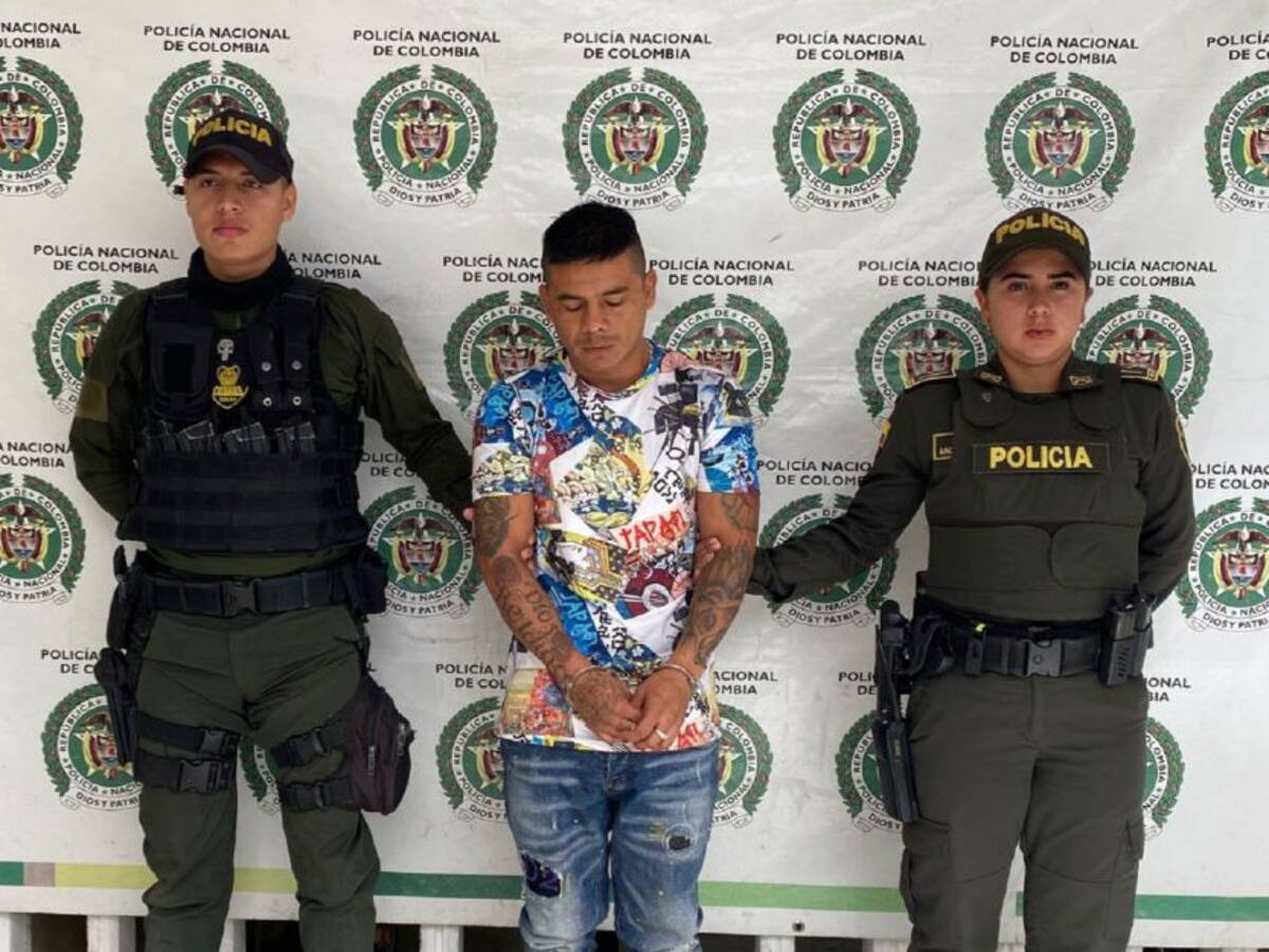 Alias “Wino” fue capturado en Pitalito por homicidio