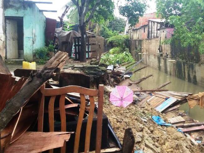 En Ceballos, cerca de 27 viviendas están a punto de derrumbarse