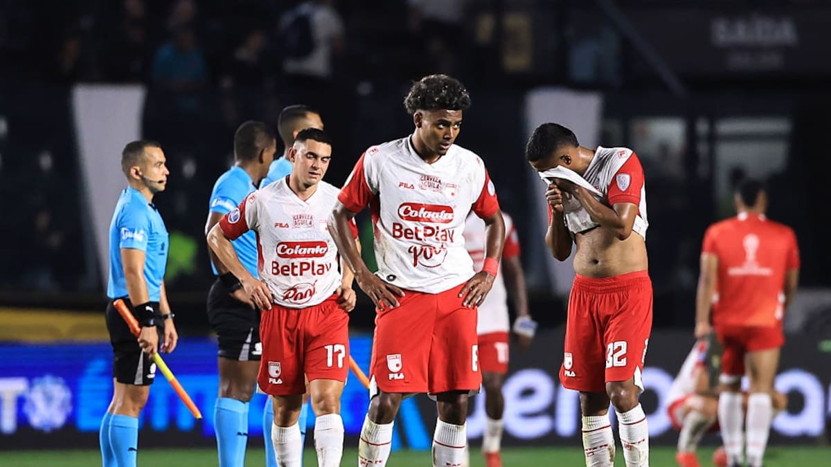 Vasco pone fin al sueño de Santa Fe en Copa Sudamericana: resumen del partido por cuartos de final