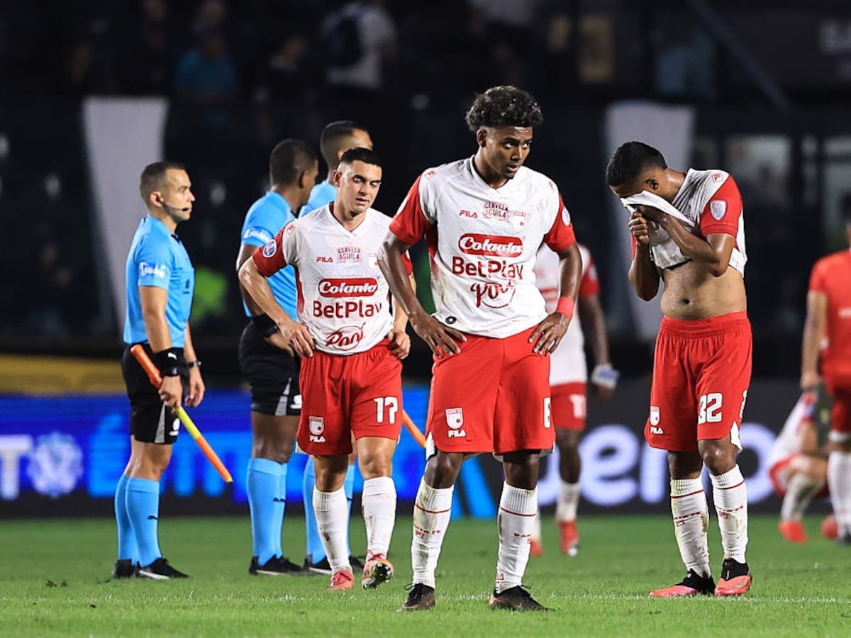 Vasco pone fin al sueño de Santa Fe en Copa Sudamericana: resumen del partido por cuartos de final