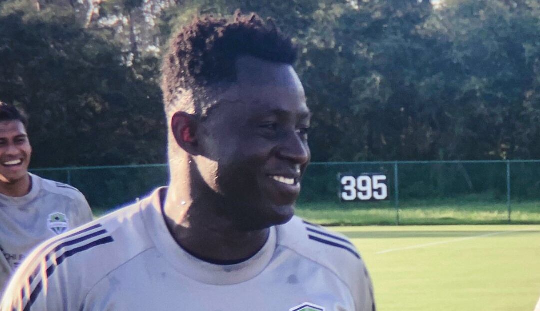 Yeimar Gómez, defensa colombiano del Seattle Sounders.