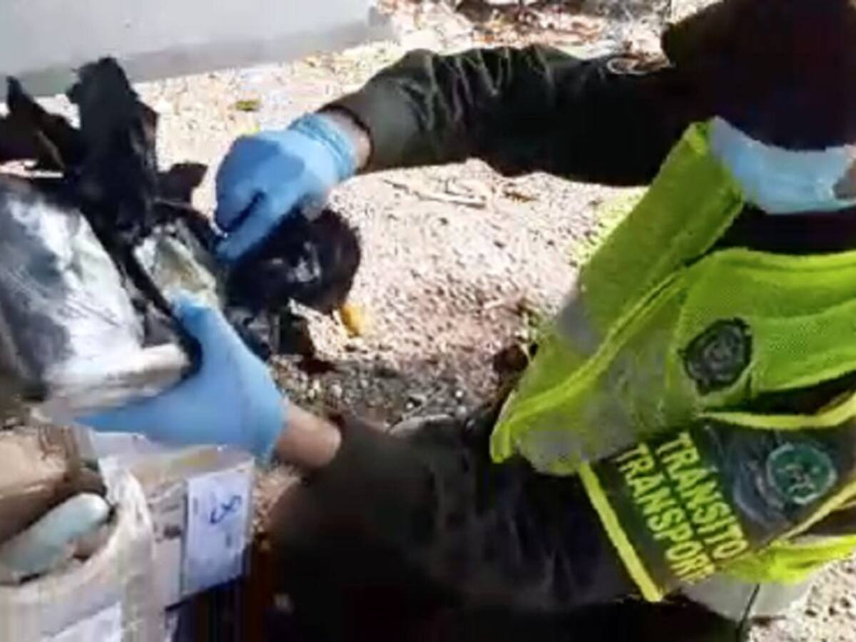 Confiscada otra narcoencomienda en vías de Caldas