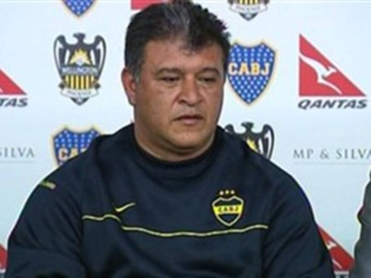 Técnico de Boca Juniors desmiente que vaya a renunciar