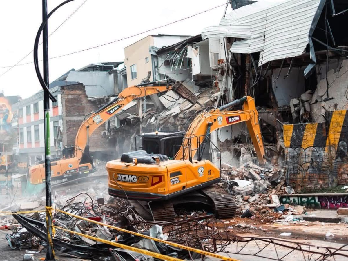 Avanzan las demoliciones en Pereira: 232 estructuras tienen autorización por riesgo de colapso