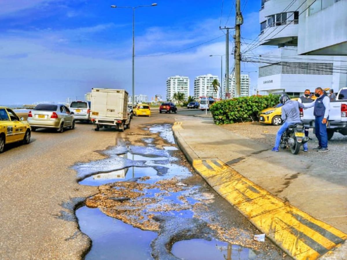 Abren licitación para rehabilitar malla vial de Cartagena