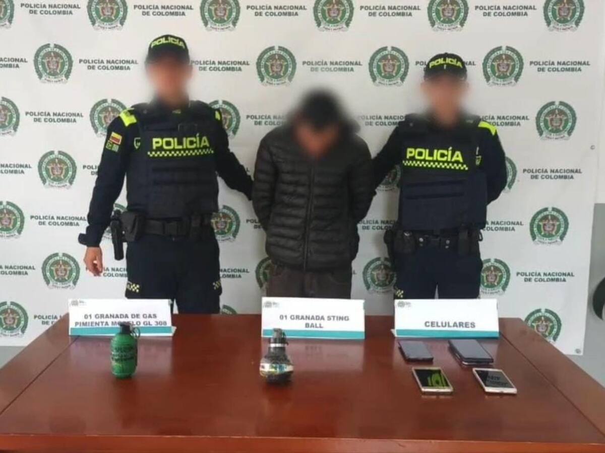 Alias ‘Segura’, integrante del Tren de Aragua, fue capturado en Bogotá