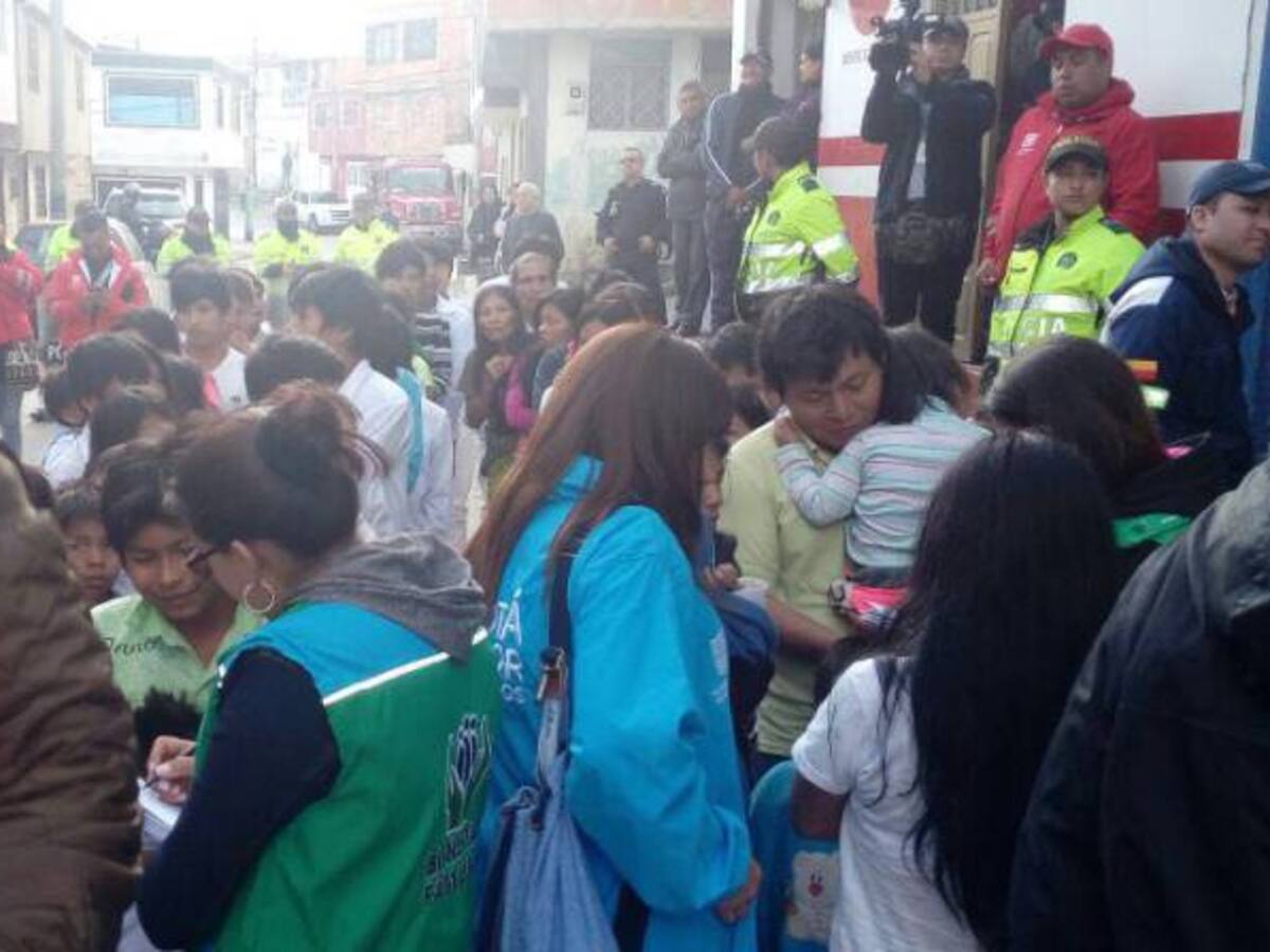 Rescatan a 53 menores de comunidad indígena en el sur de Bogotá