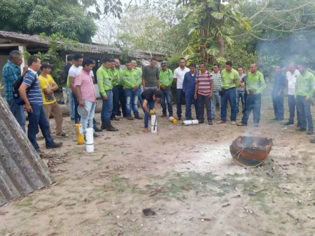 Campañas de prevención de incendios forestales en Sahagún