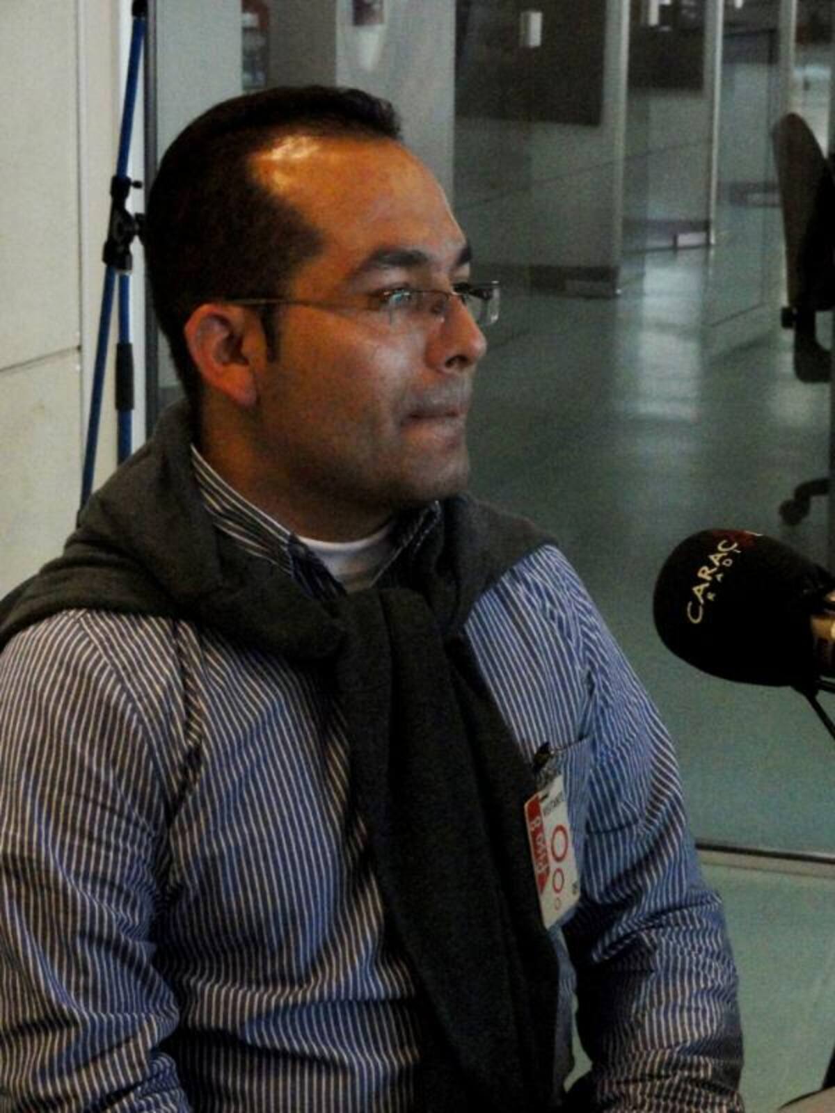 Carlos Andrés Coy, químico. Invitado a La Ventana