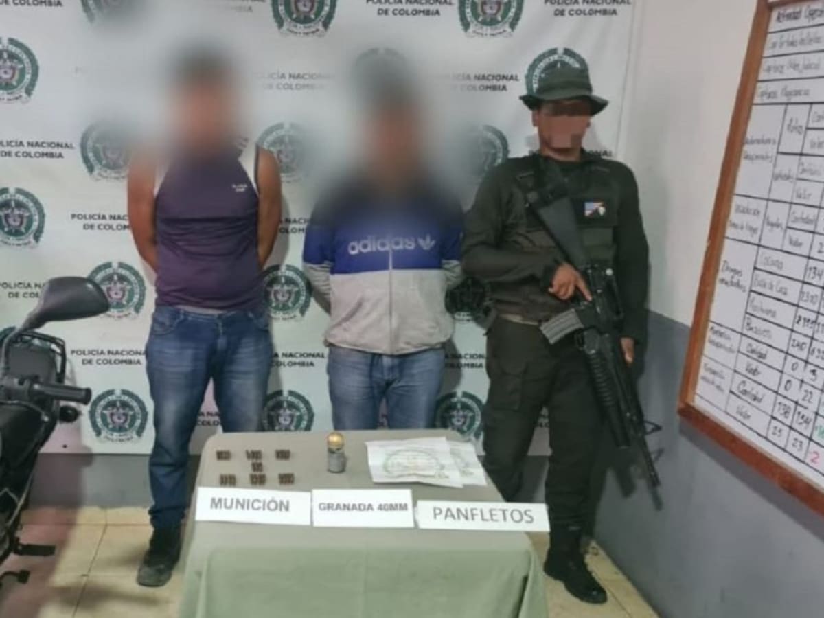 Cayeron presuntos sicarios del Clan del Golfo en El Carmen de Bolívar